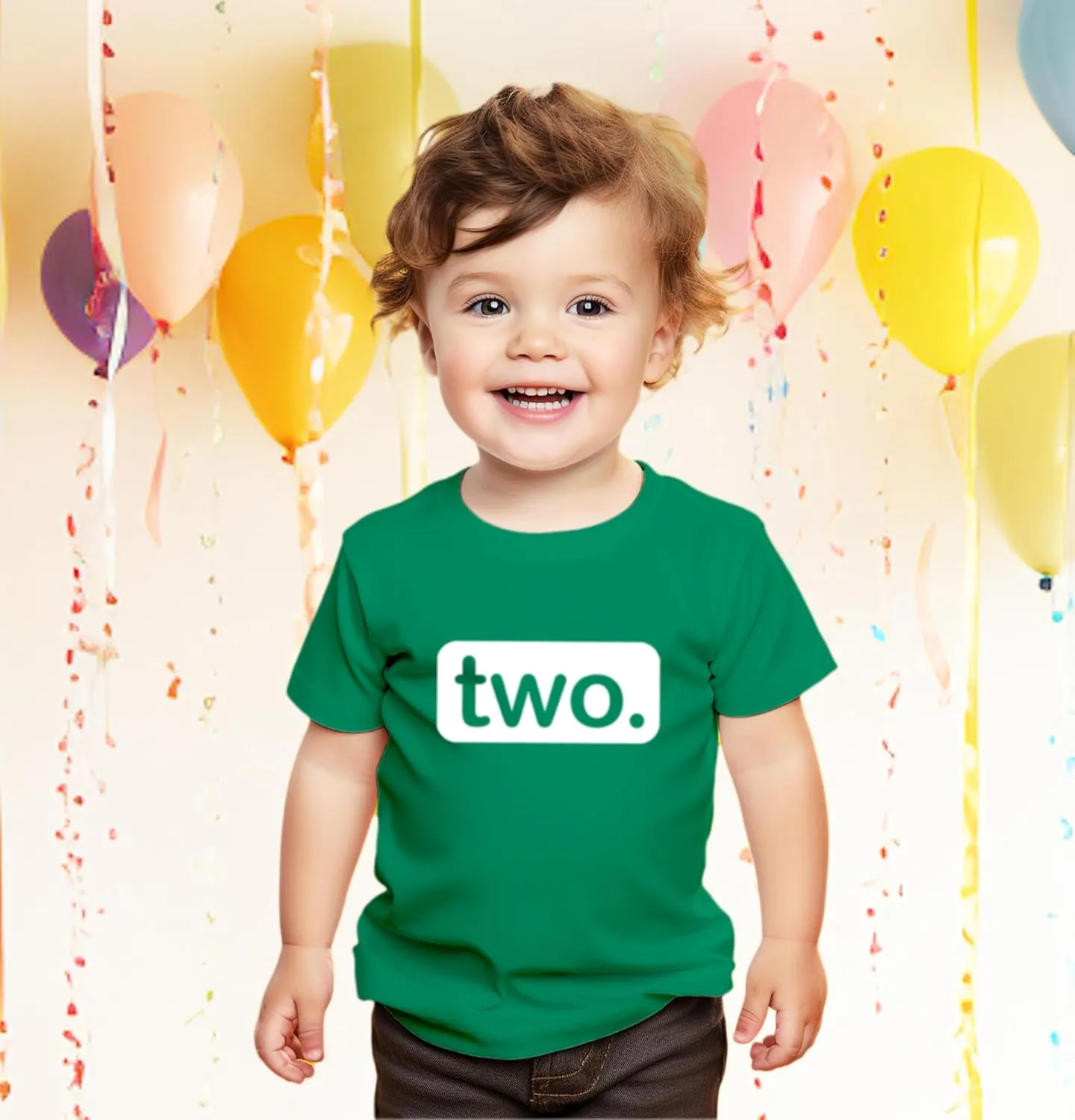 2nd Birthday Shirt boy 2 Year Old Toddler Kids Outfit Second Two t-Shirt Party