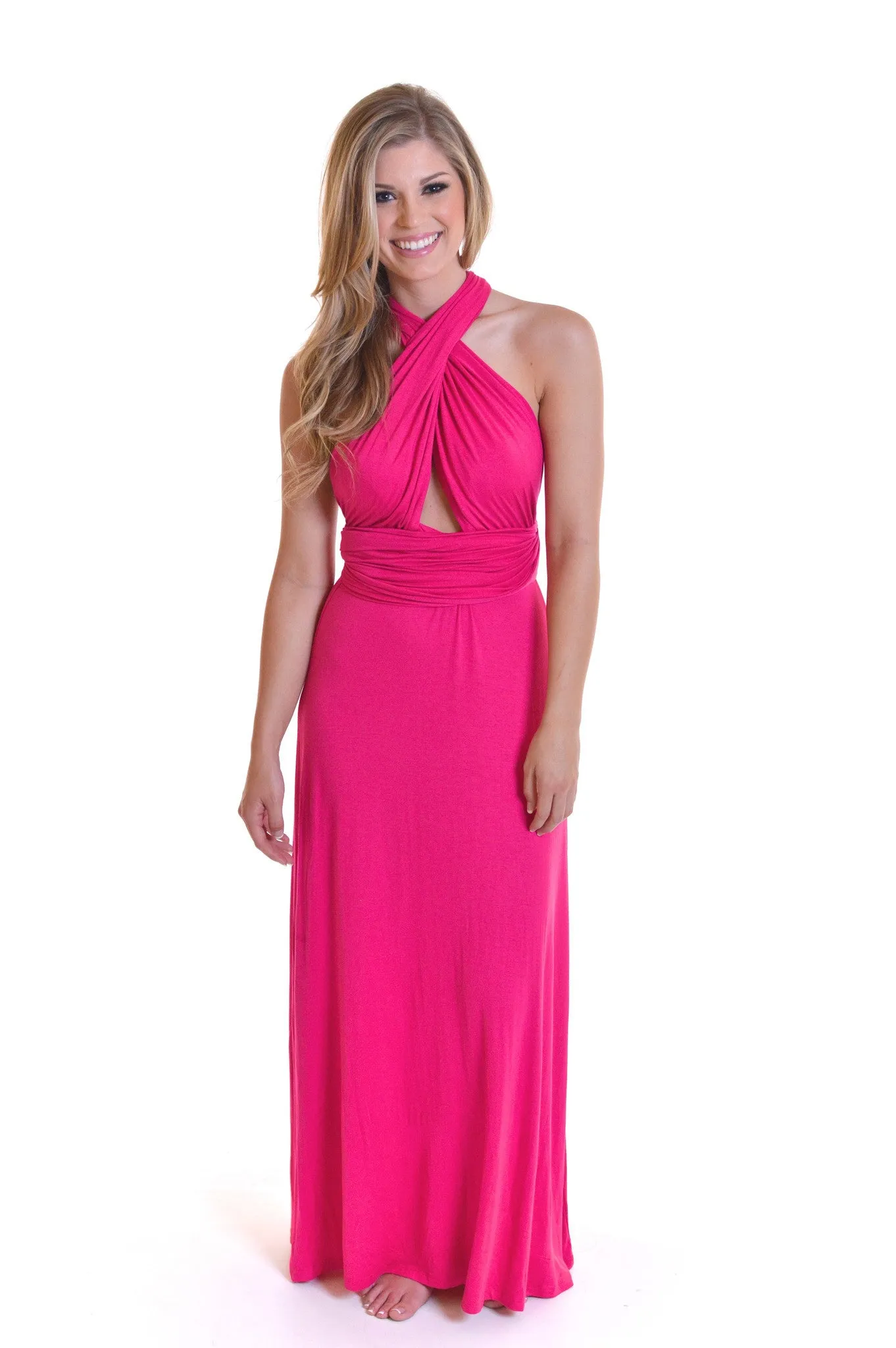 A Season Of Endless Possibilities Maxi - Fuchsia