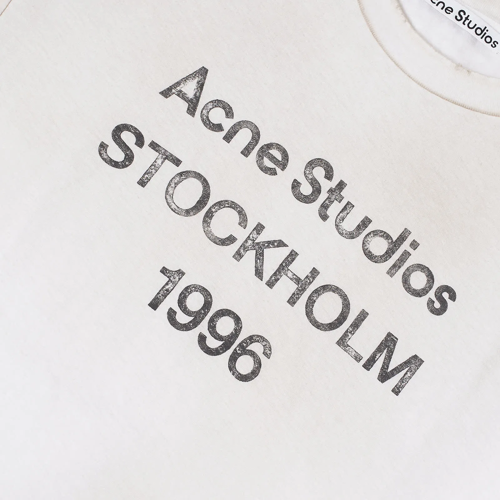 Acne Studios Exford 1996 Dusty White T-Shirt