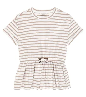 Brunello Cucinelli striped cotton jersey T-shirt, multicolor