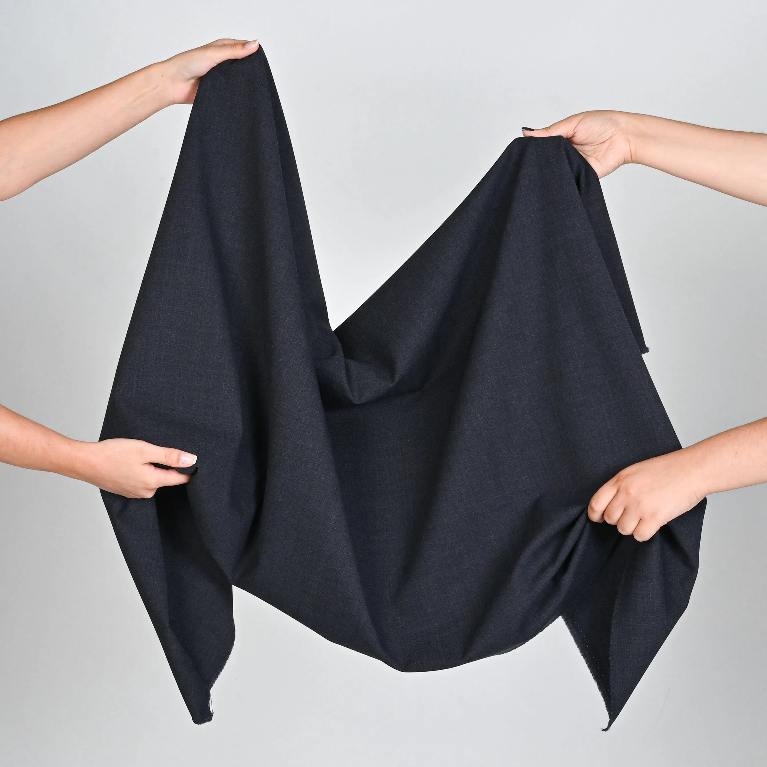 Charcoal Grey Suiting Fabric 4861