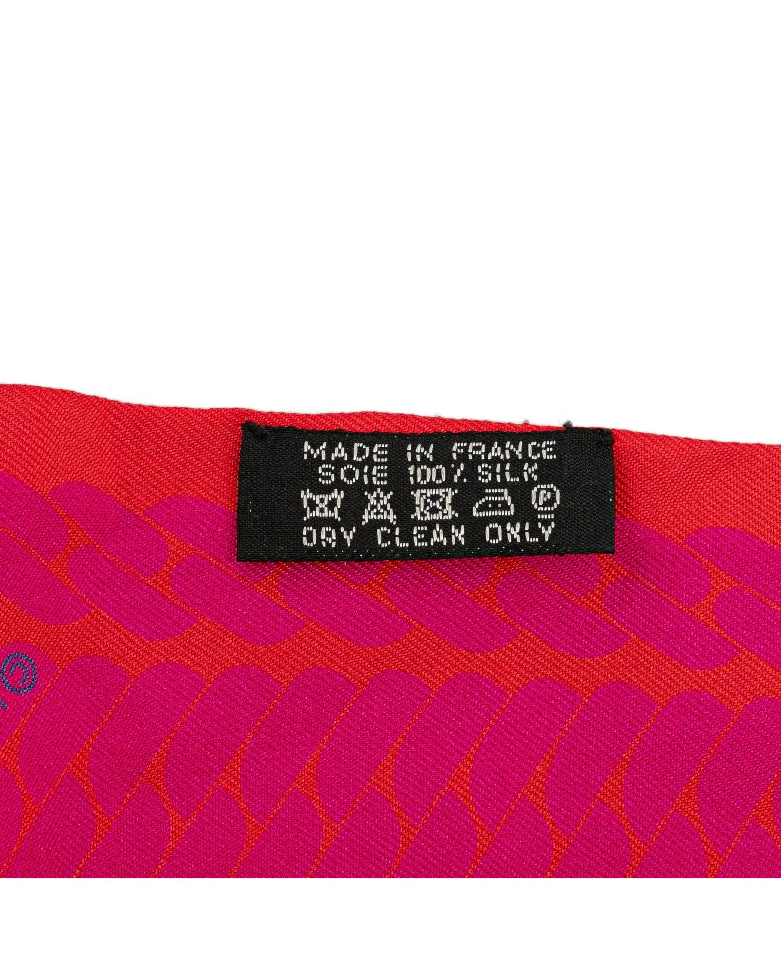 Clic Cest Noue Silk Twilly Scarf with Elegant Print