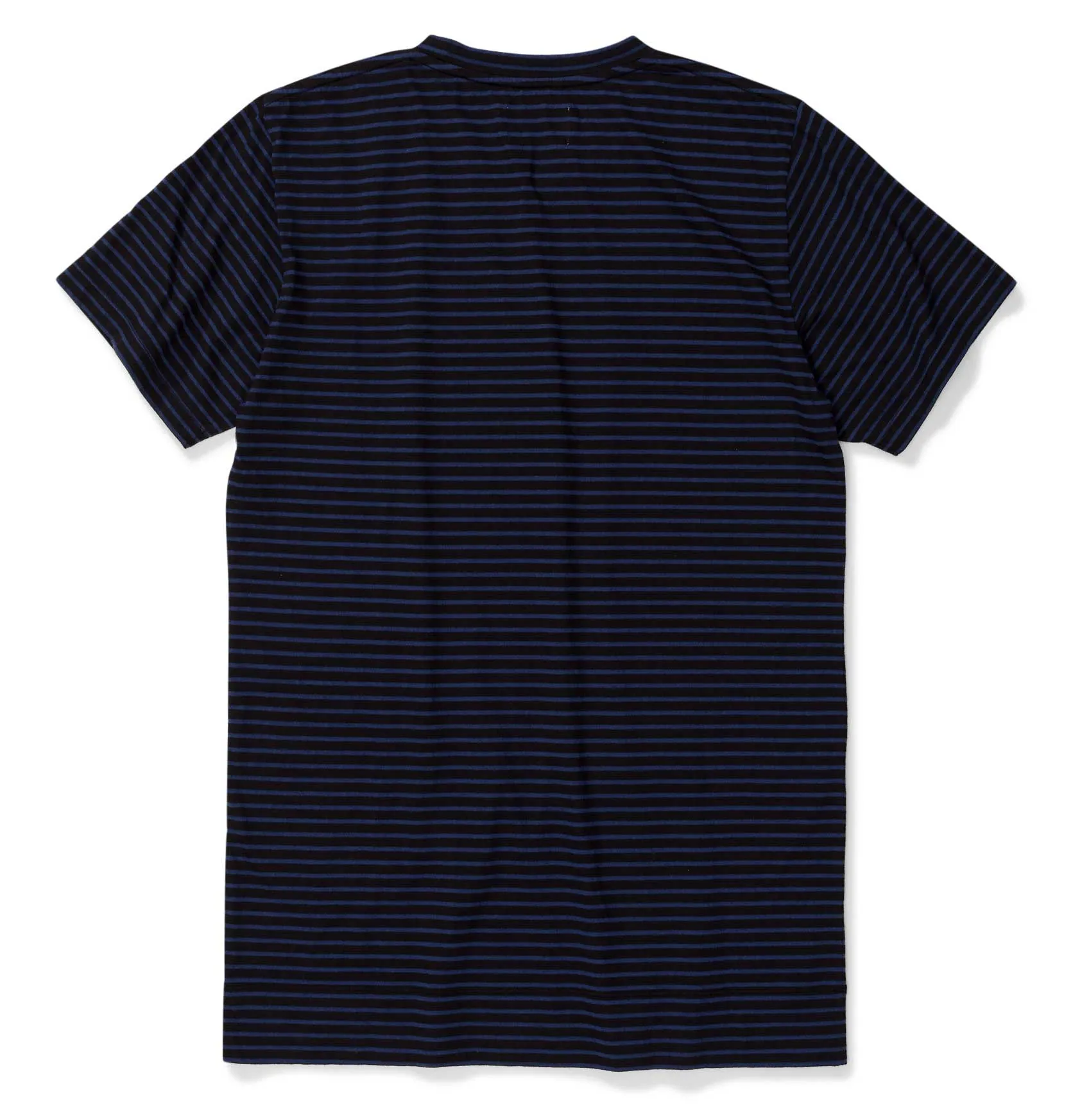 Norse Projects Niels Indigo Stripe T-Shirt – Black