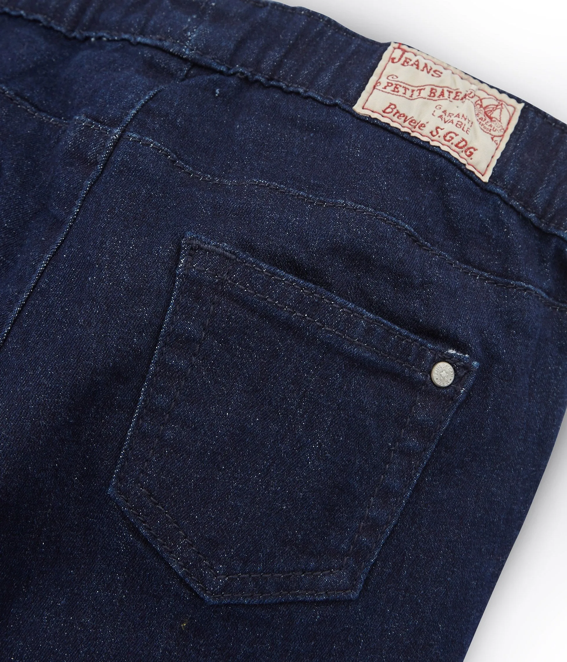 Petit Bateau Blue Denim Slim Fit Jeans