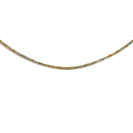 Rainbow Cord Necklace