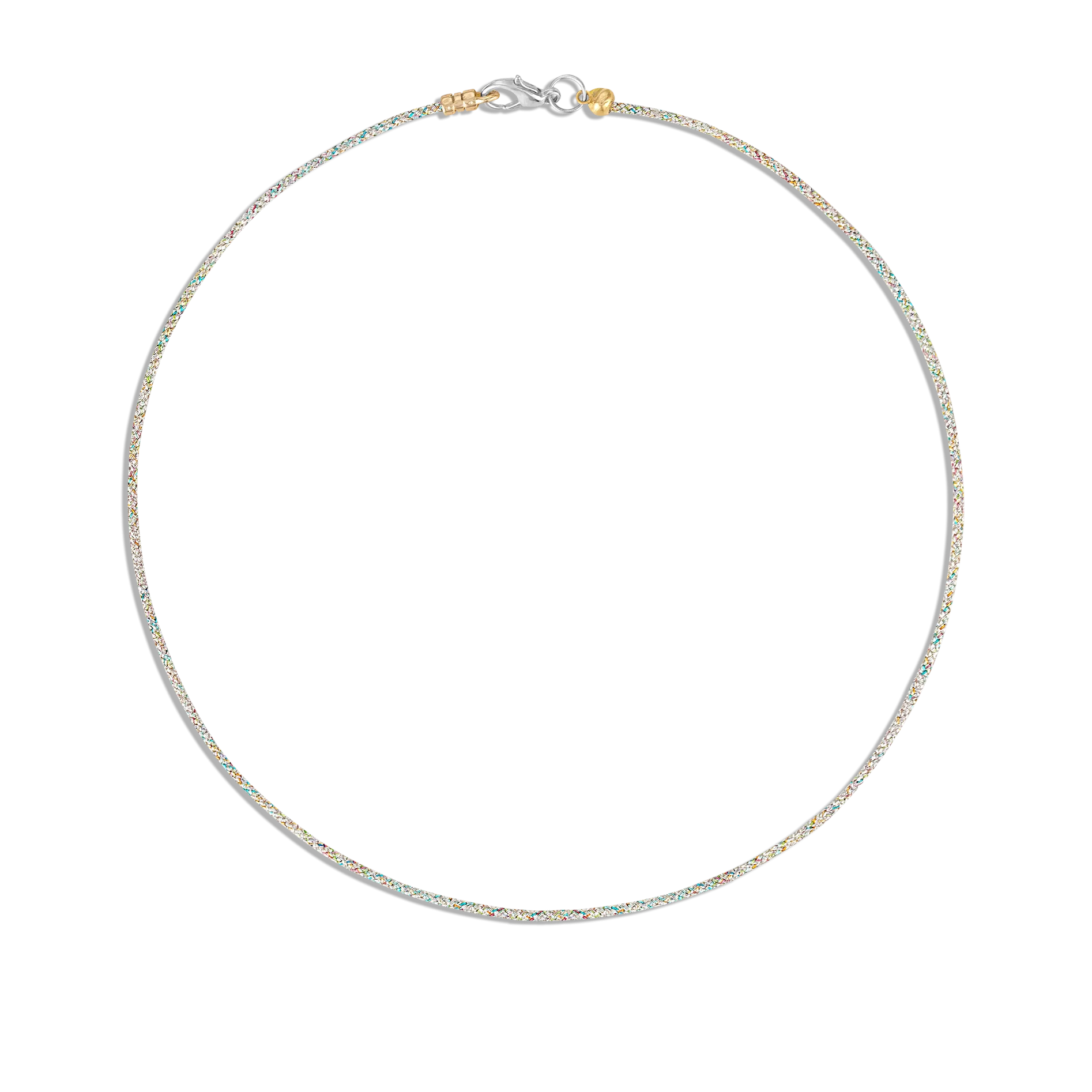 Rainbow Cord Necklace
