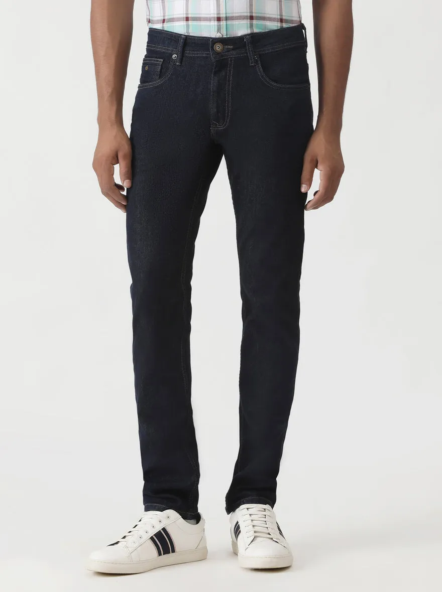 Raw Blue Washed Slim Fit Jeans | Greenfibre