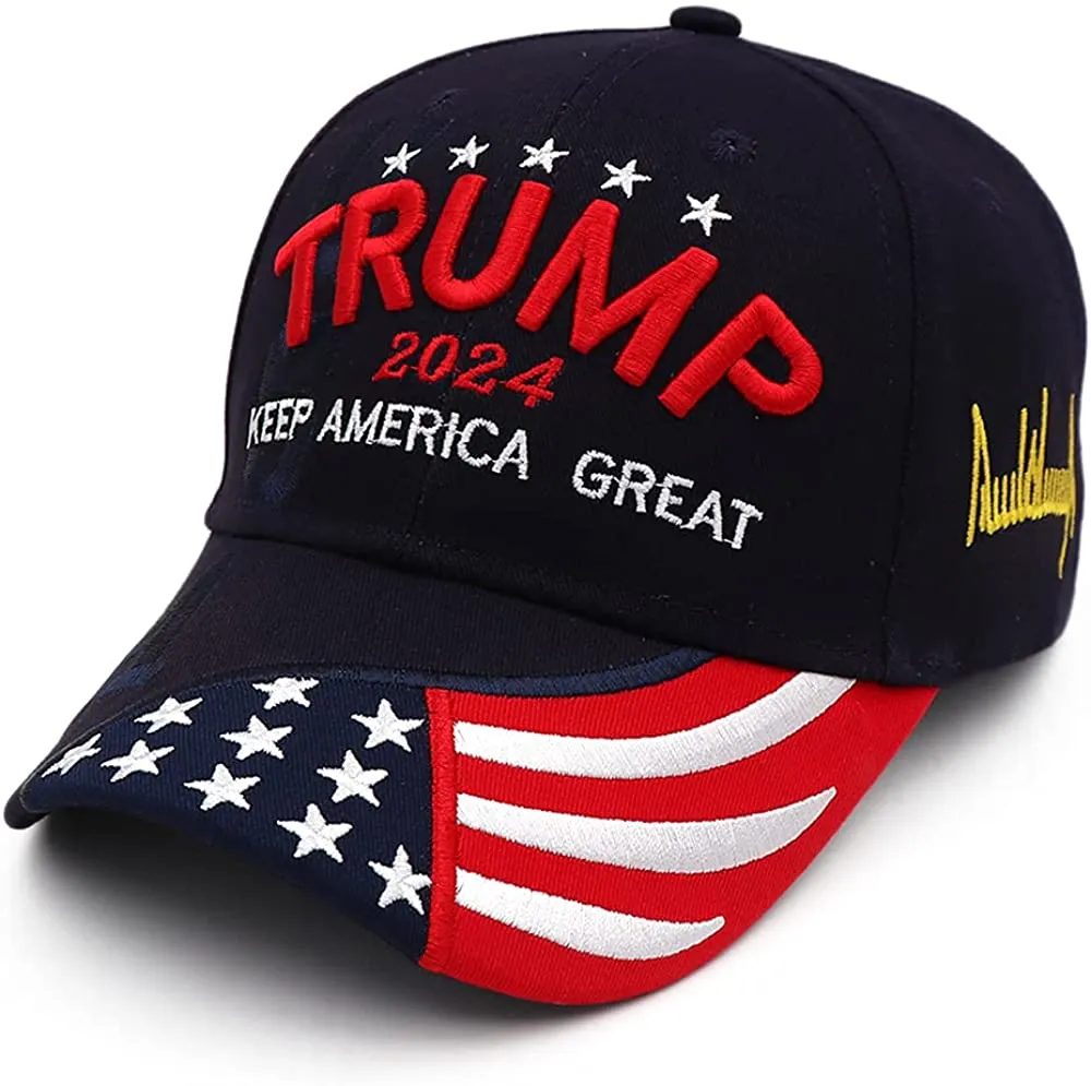 Trump 2024 Hat Keep America Great Embroidered Baseball Cap
