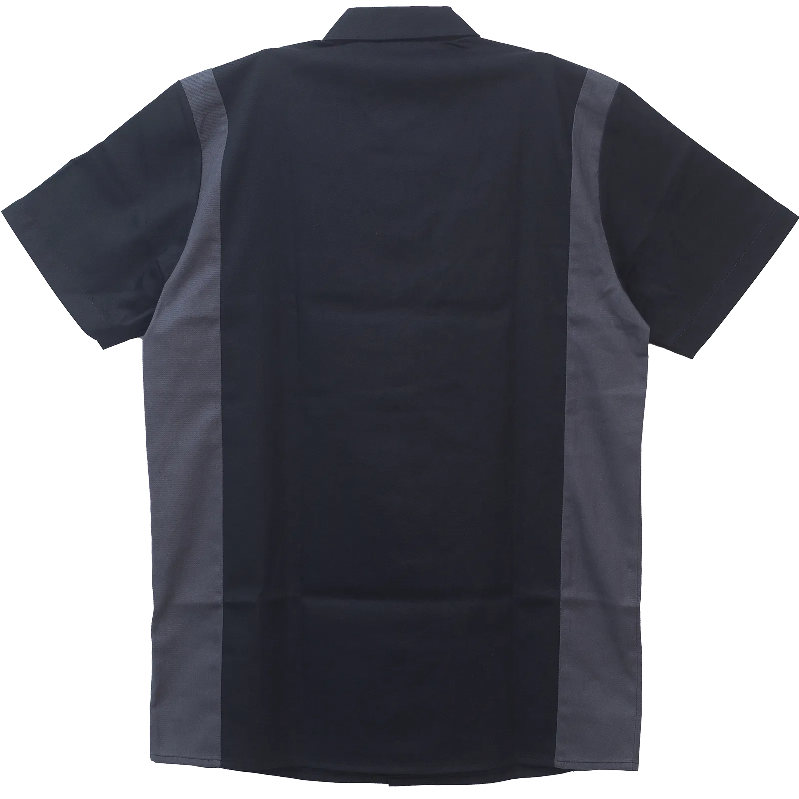 VB771BG - Men's Work Shirts Black with Grey sides