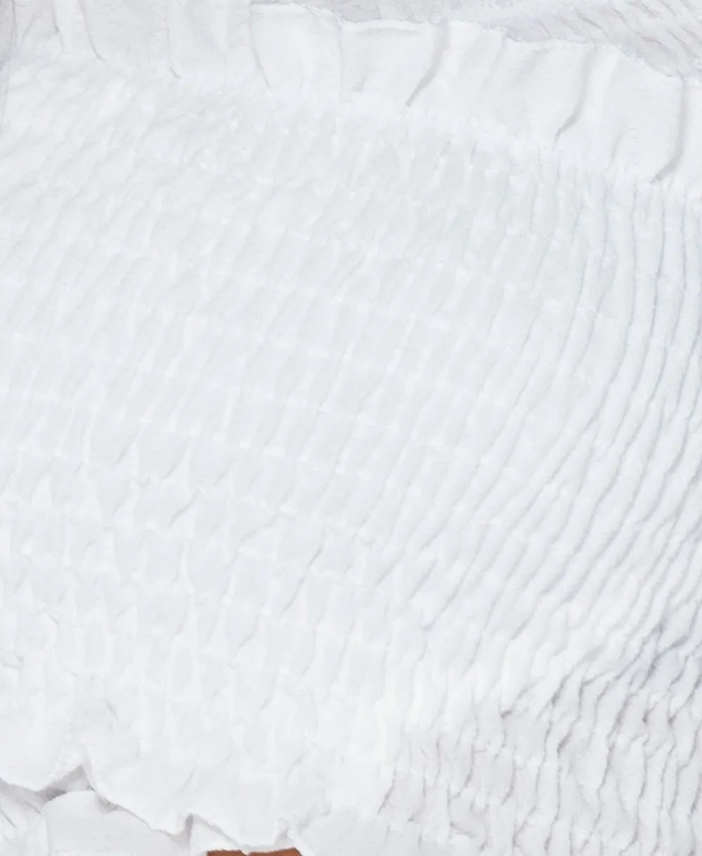 White Bardot  Crop Top